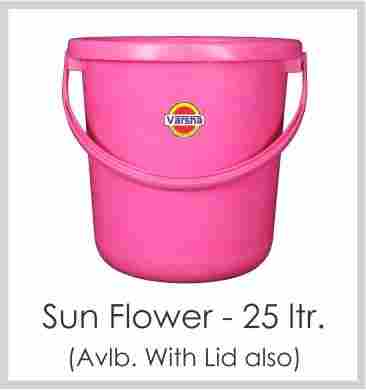 Plastic Buckets (Sun Flower 25 Ltr)