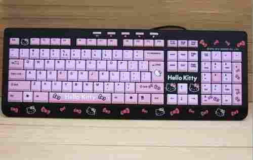 Hello Kitty Slim Waterproof Keyboard
