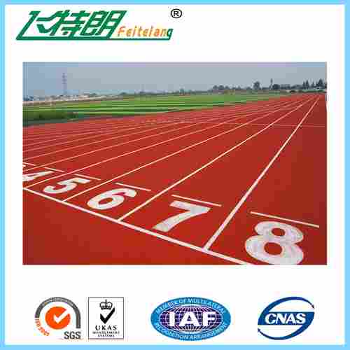 Synthetic Athletic Running Track