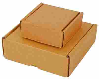 Brown Flat Corrugated Boxes