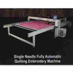 Single Needle Quilting Embroidery Machine