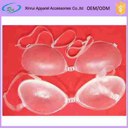 Strapless Backless Adhesive Transparent Silicone Bra