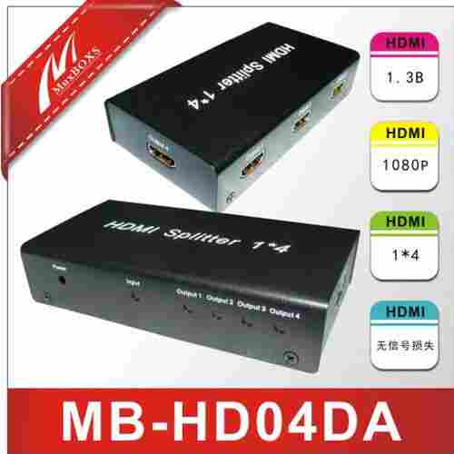 MB-HD04DA HDMI Port Splitter