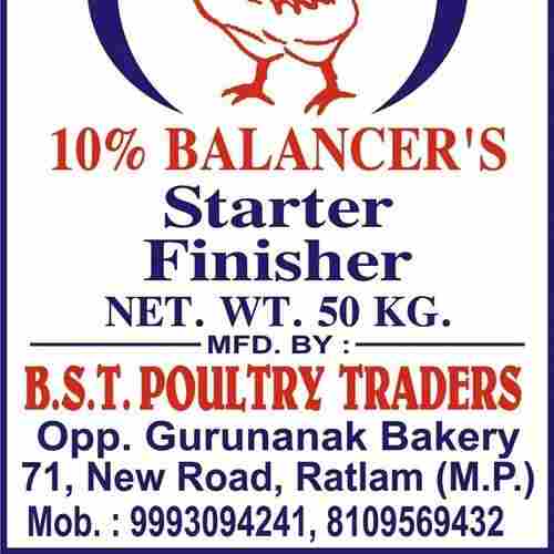Poultry Feed Starter Finisher