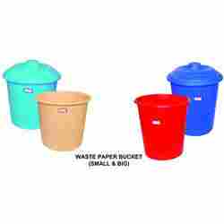 Plastic Waste Paper Buckets