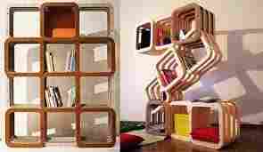Modular Wood Shelves