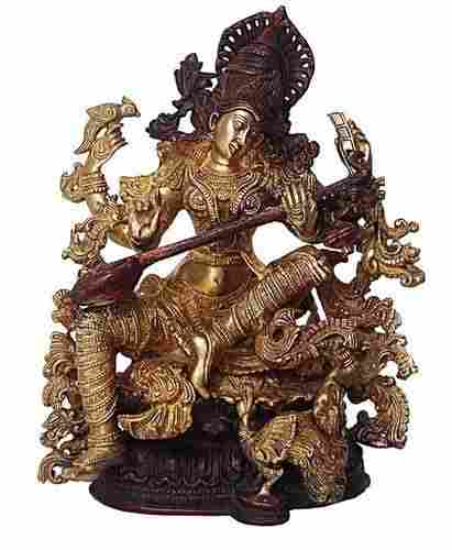 Saraswati Goddess Statues (KVS)