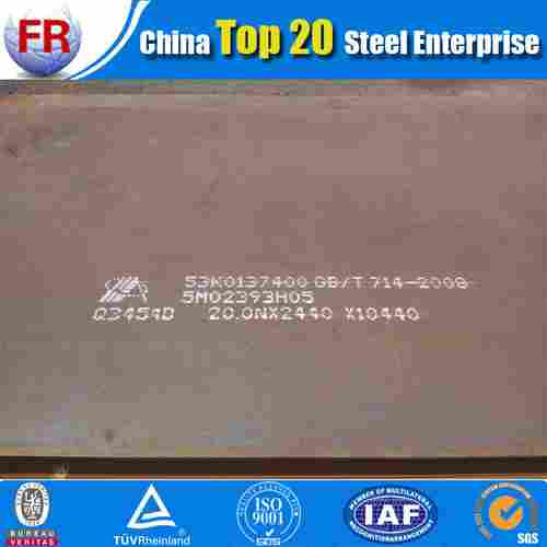 ASTM SA283 Grade A High Strength Steel Plate