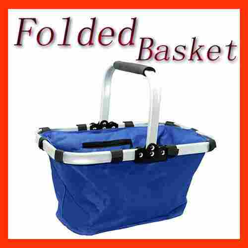 Blue Folded Basket