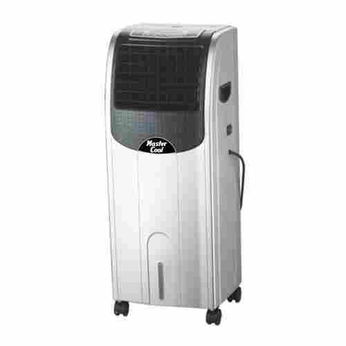 Floor Mountable Black and White Domestic Plastic Air Cooler