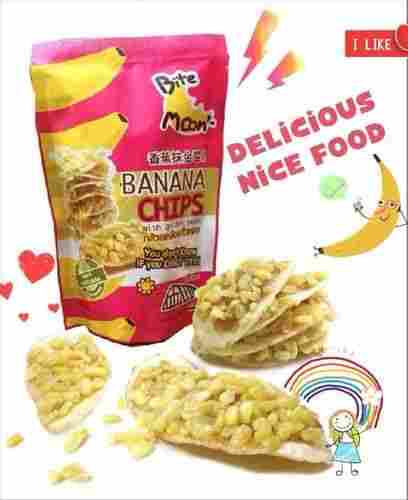 45g Banana Chips With Golden Bean Snack