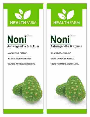 HealthFarm Noni Juice with Ashwagandha and Kokum - 500 ml-Pack of 2