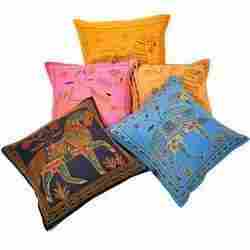 Colorful Jacquard Fabric Cushion Cover