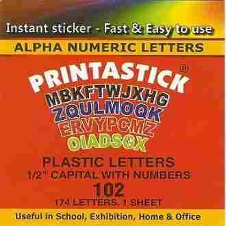 Alphanumeric Stickers