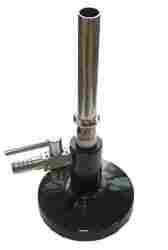 Cast Iron Bunsen Burner With Stop Cock (Code:106/02)