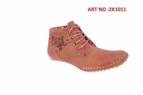 Soft Material Flat Sole Boots