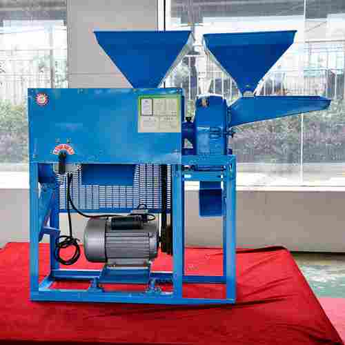 Semi Automatic Rice Mill Machine with Production Capacity of 150-200 kg Per Hour