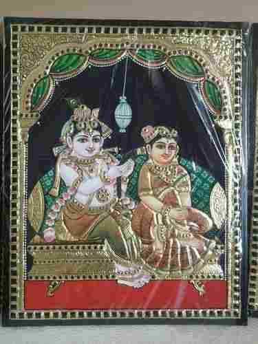 Krishna Tanjor Painting