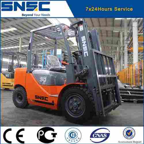 SNSC 3 Ton Diesel Forklift Lifting Machine