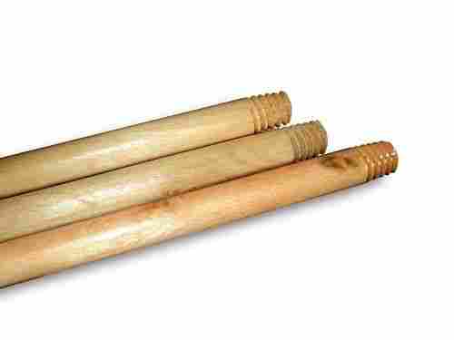 Varnished Wooden Mop Stick
