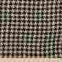 Black And White Woven Houndstooth Fabric