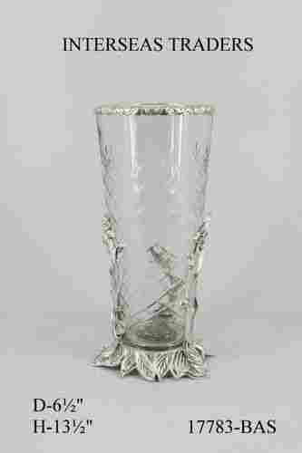 Vase with Antique Silver