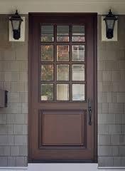 Modern Exterior Doors Light Source: Energy Saving