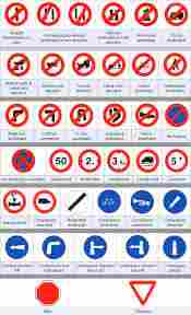 Traffic Mandatory Signs