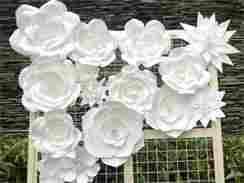 Customized Handcraft Recycle Decorative Paper Flower