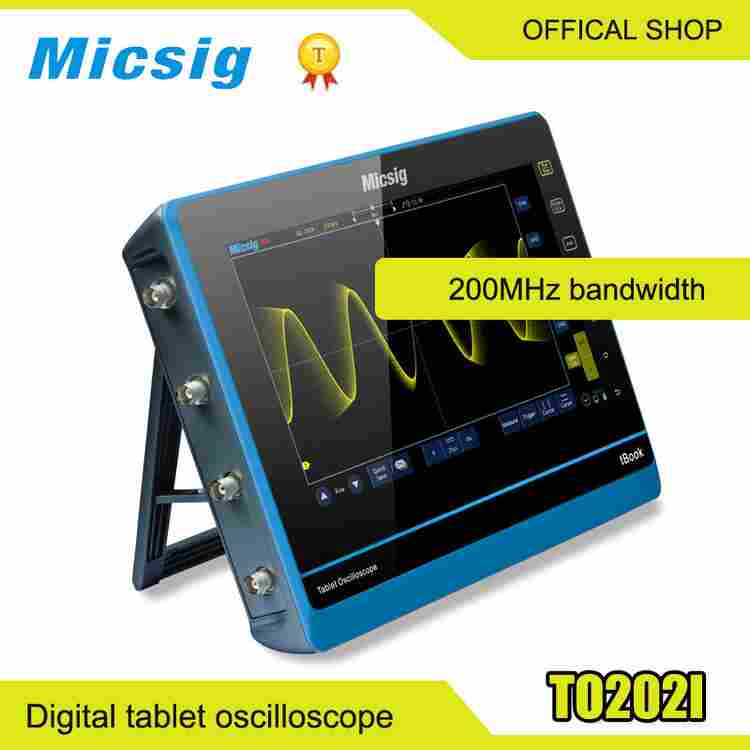 200mhz Digital Storage Oscilloscope with FFT Function