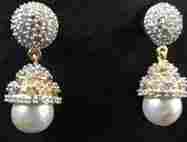 Jhumka Pearl Earrings