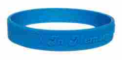 Solid Embossed Silicone Bracelet