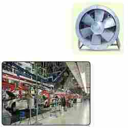 Tube Axial Fans For Automobile Industry