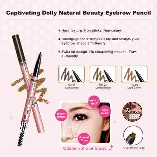 Captivating Dolly Natural Beauty Eyebrow Pencil