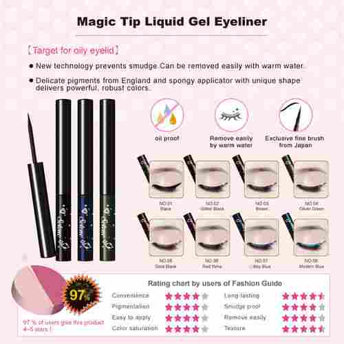 Magic Tip Liquid Gel Eyeliner