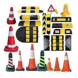 Road Safety Cones And Speed Breakers