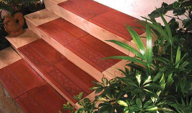 Red Step Tile