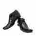 Elvace Black Comfy Formal Shoes