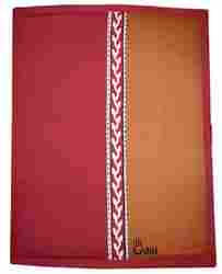 Maroon Vertical Cloth Folder