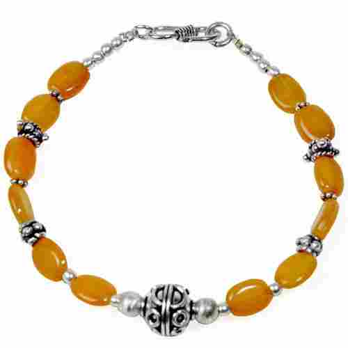 Yellow Bead Designer Bracelet