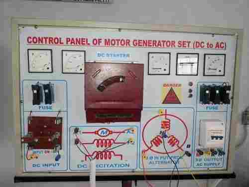 ITI Control Panel of Motor Generator Set (DC to AC)