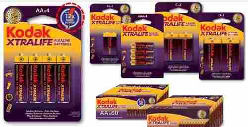 Kodak Xtralife Alkaline Batteries