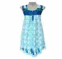 Sky Blue Cotton Nightgown