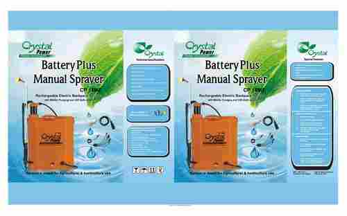 CP-16ME Manual And Battery Operated Sprayer