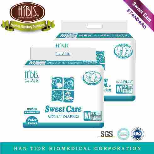 a  Standarda  Hibis Sweet Care Adult Diapers (M)