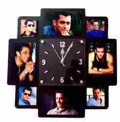 Fancy Sublimation Wall Hanging Collage Clock