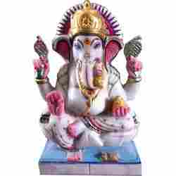 Lord Ganesha Marble Statue