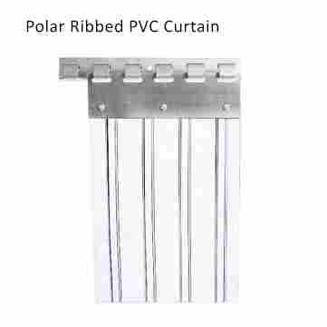 Polar Ribbed PVC Curtain