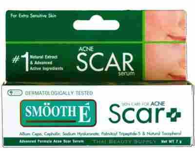 Smooth E Scar Serum Skin Care - For Acne Dark Spots Scar (Extra Sensitive Skin)