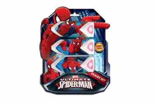 Spiderman 3-Set Eraser